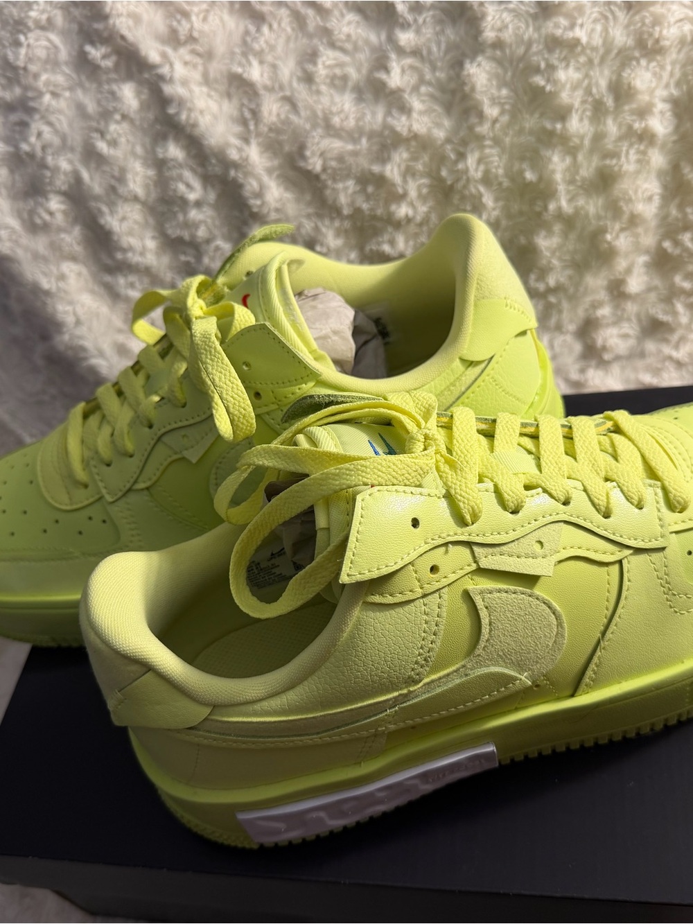 Nike Neon Lime Low-Top Sneakers